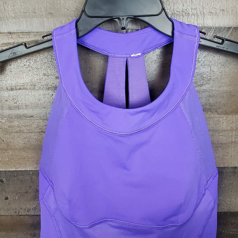 Lululemon Make It Count Run Mesh Purple Tank - image 8